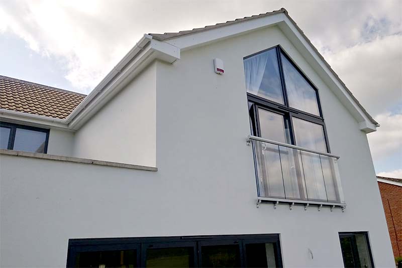 photo of Rendering Detached House in Warwickshire