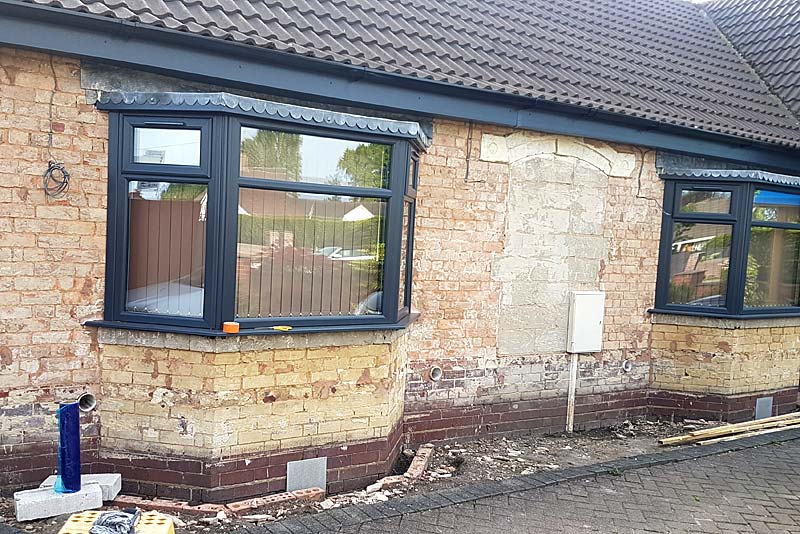 photo of External Render Applied to Detached Bungalow