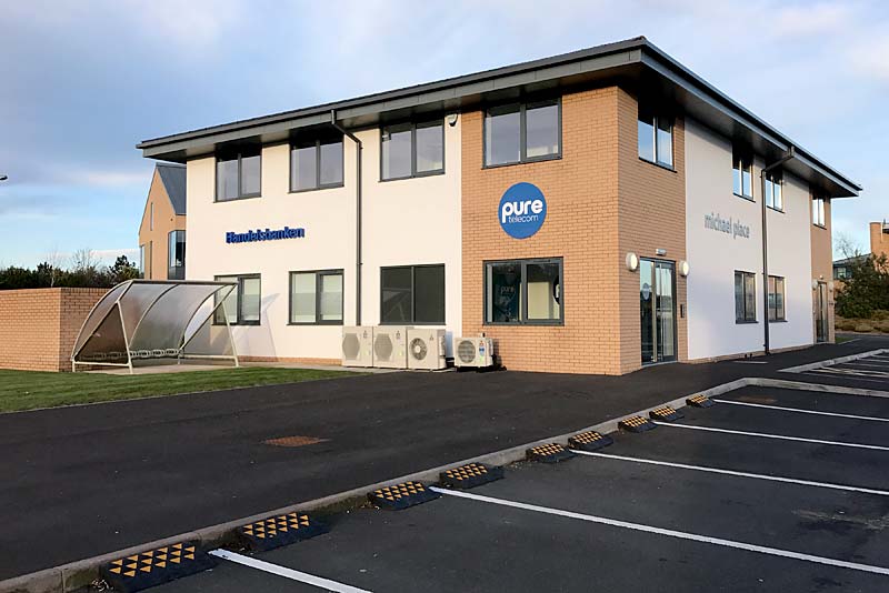 photo of Offices Rendered on Shrewsbury Business Park